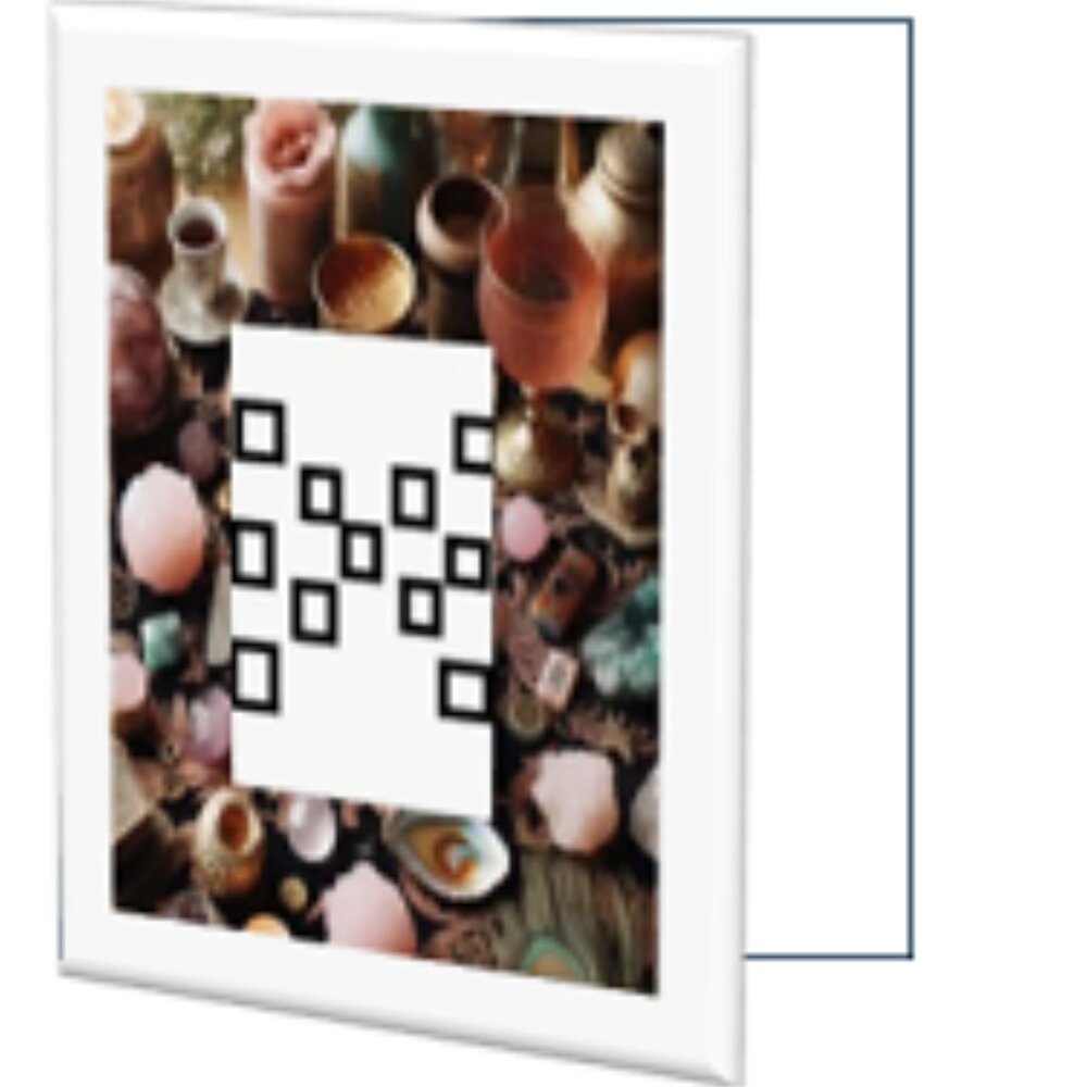 tarot reading greeting card 11 cards  selection on design